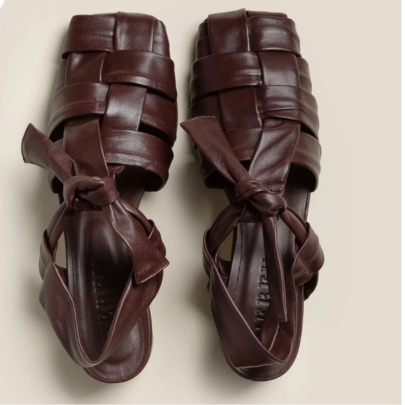 HEREU Bena Heel in Mohogany
